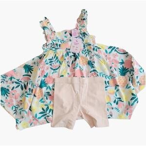 Tommy Bahama Playground Friendly Play Dress with Shorts Size 24 months 2 sets av